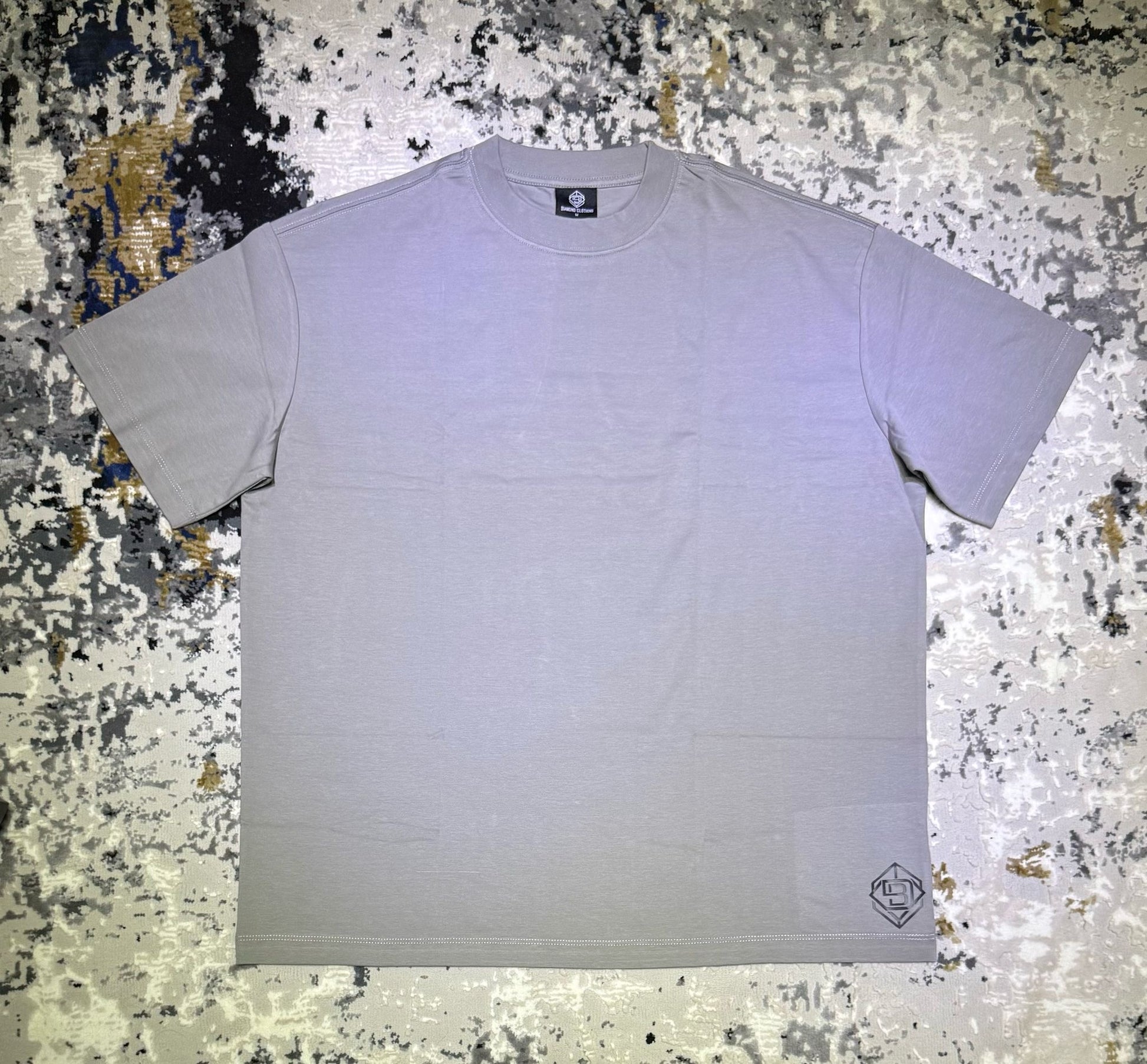 T-shirt oversize-low side logo
