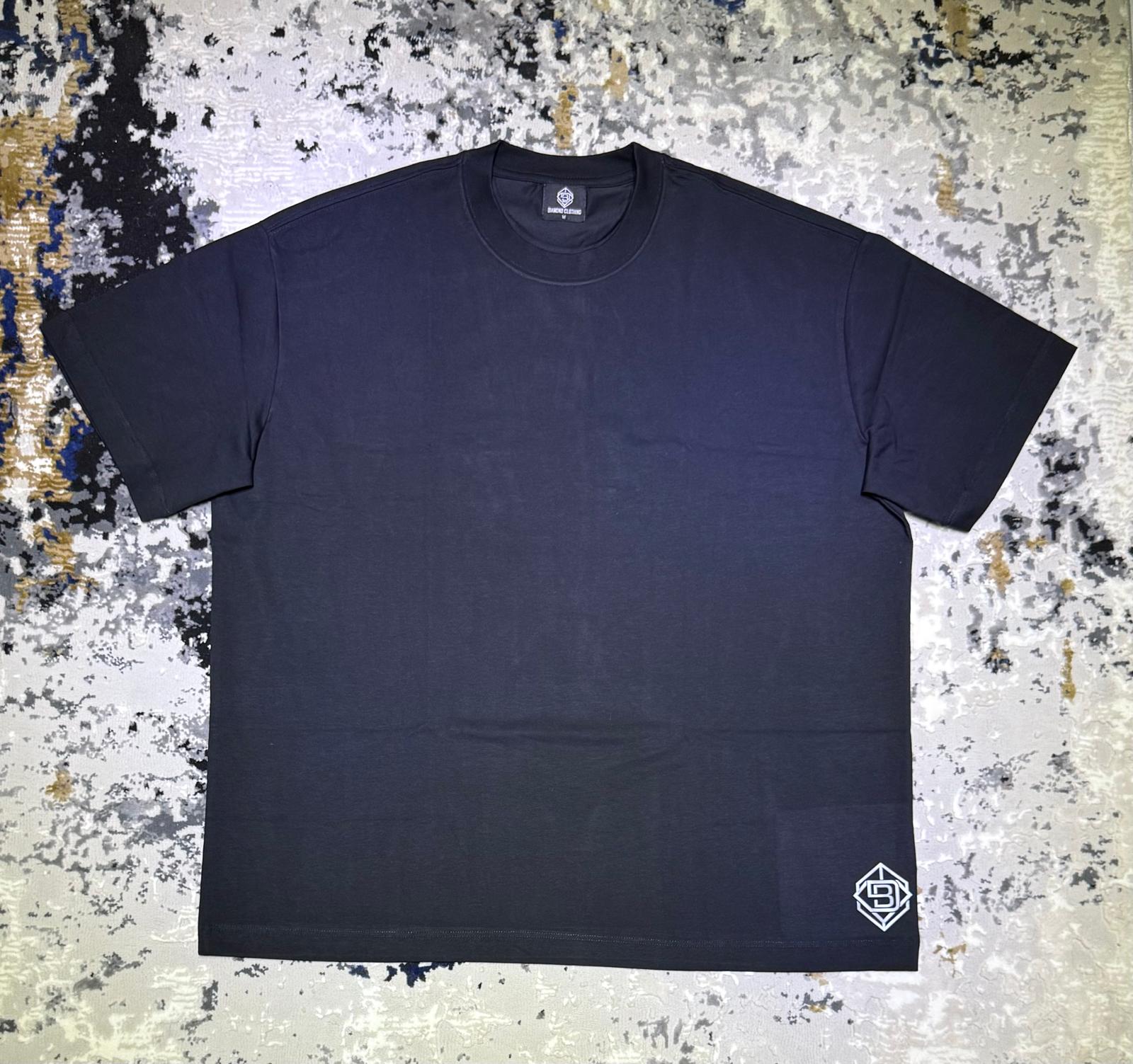 T-shirt oversize-low side logo